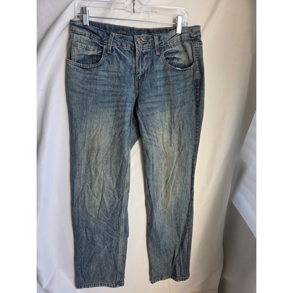 Wild Fable Mid Rise Straight Jeans Womens  Blue Medium Wash Straight Mid